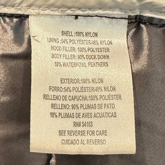 ANDREW MARC | M | Premium Down Black Lightweight Packable Hooded Puffer Jacket - Picture 5 of 7